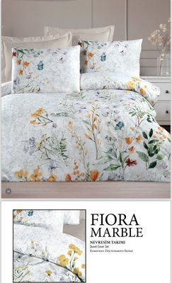 Постільна білизна fiora marble 200x220 Altinbasak m019506 фото