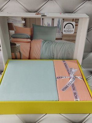 Ran.WATER GREEN AND POWDER постільна білизна Sul-4272 фото