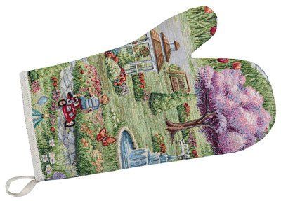 Рукавиця кухонна гобеленова EDEN1178 Limaso, 17x30, Повсякденний, Без люрексу, 75% поліестер, 22% бавовна, 3% акрил, Гобелен lim_EDEN1178-RK фото