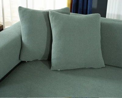 Наволочка декоративна HomyTex трикотаж-жатка М'ята HT-256015 фото