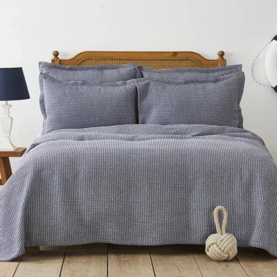 Покрывало с наволочками Nautica Home - Fabien indigo p_s_k_svt-2000022310642 фото