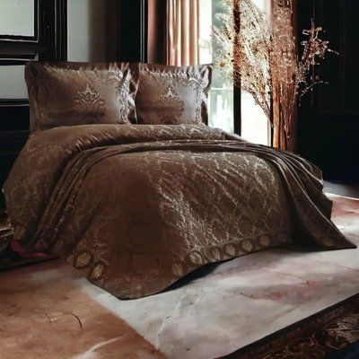 Покривало жаккард ALARA VENUS KAHVE (240x260) ALARA KAHVE 569260 Ala_569260 фото