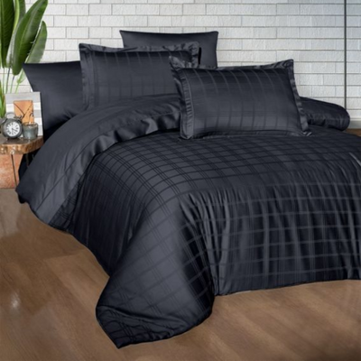 Комплект постільної білизни Deluxe SATIN DLX Royce DLX-747-Royce-Eclipse-Євро фото