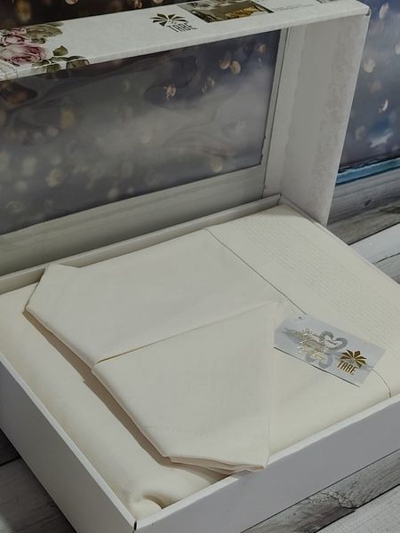 Бавовнана скатертина Tabe Honey з серветками 40х40 см sul-10568 фото