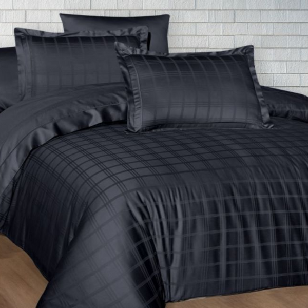 Комплект постельного белья Deluxe SATIN DLX Royce DLX-747-Royce-Eclipse-Євро фото