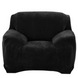 Захисний чохол на крісло Diana Textile Plush Velvet 90-140 см al2045-1-seater-90-140-black фото