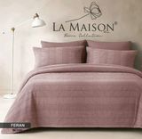 Постільна білизна варена бавовна муслін La Maison Feran Blush Євро 200х220 см LaMaison_m019998 фото