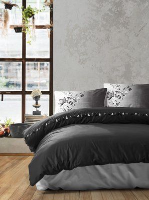 Комплект постільної білизни Cotton box Candy Daren Siyah 200x220 Cbox_010077754 фото