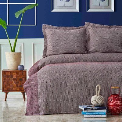 Покривало з наволочками Nautica Home - Carla bordo p_s_k_svt-2000022267823 фото