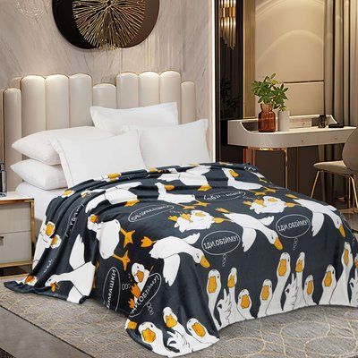 Плед флисовый Гуси Love You 150 x 200 см loveyouhome_8184 фото