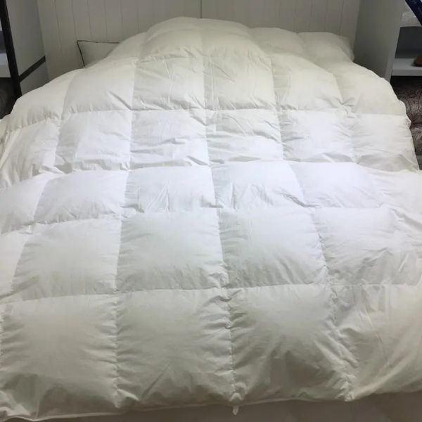 Ковдра пухова двоспальна Prestij Textile (200х220) fluff 379788 Pre_379788 фото