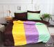 Постельное белье сатин Евро TAG Color mix CM-13 100% хлопок, Ассорти, 200x220 см, 220x240 см, 50x70 см