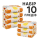 Набор 10 пледов флисовых "Котики" Бежевый Love You 200x220 см loveyouhome_8283-10 фото 1
