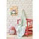 Детское покрывало из пике Karaca Home - Baby star yesil зеленое 80x120 svt-2000022253789 фото