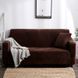 Захисний чохол на двомісний диван Велюровий Diana Textile Plush Velvet 145-185 см al2045-2-seat-coffee фото