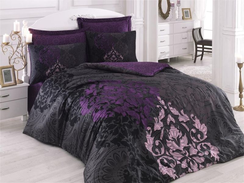 Постельное белье сатин Евро Cotton Box KOSEM SULTAN MURDUM 100% хлопок box010077288 фото