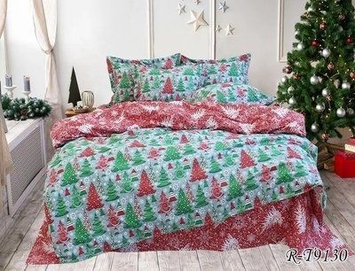 Новорічна постільна білизна з компаньйоном Євро ранфорс TAG R-T9130 100% бавовна TAG(evro)-839 фото
