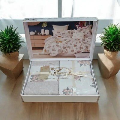 Постельное белье (200x220) Home Textile E-POM 858355 HTex858355 фото