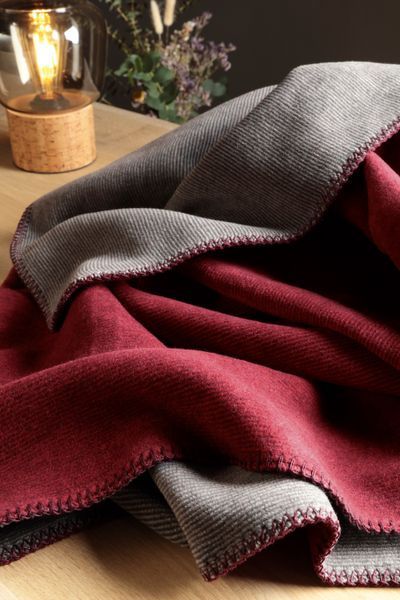 Плед Biederlack Doubleface - Duo Cotton Melange 796448 фото