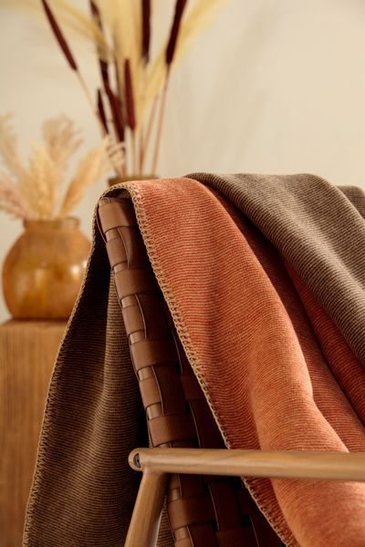 Плед Biederlack Doubleface - Duo Cotton Melange 811776 фото