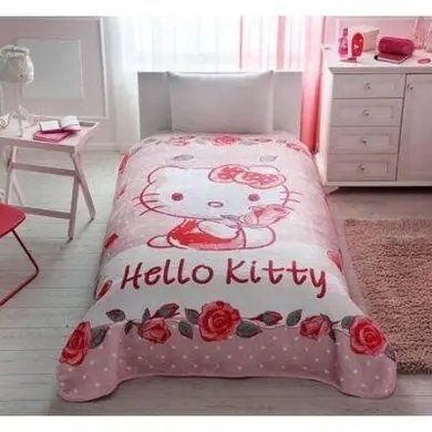 Детский плед Tac Hello Kitty 160x220 см, розовый SulT-14000169 фото