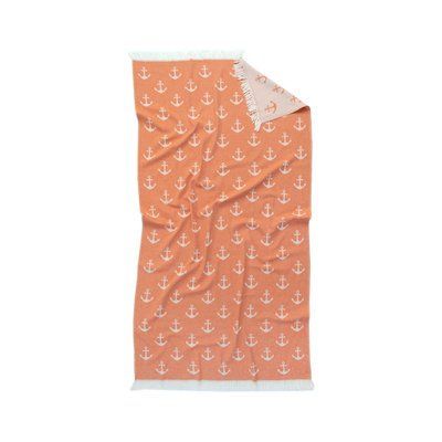 Полотенце Lotus Home Pestemal - Anchor 90x160 orange оранжевый svt-2000022322232 фото