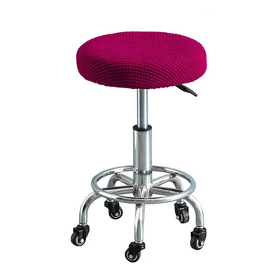 Круглый чехол на стул Diana Textile Round Chair &Oslash; 28-40 см al4512-Wine-red фото
