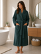 Халат махровый Sorema New Plus Deep Baltic M Sorema-3960111863-23334 фото 2