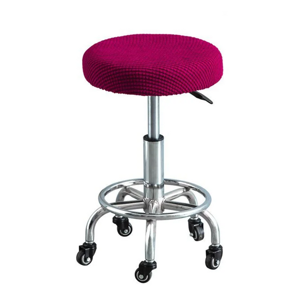 Круглий чохол на стілець Diana Textile Round Chair Ø 28-40 см al4512-Wine-red фото