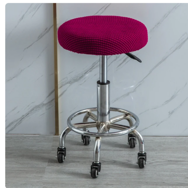 Круглий чохол на стілець Diana Textile Round Chair Ø 28-40 см al4512-Wine-red фото