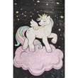 Килим дитячий безворсовий Chilai Home Pony, Black Чорний, 100x160 см