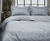 Комплект постельного белья LUXURY LINENS Basic Line холодно-серая Двуспальные luli300361LL фото