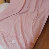 Махрове покривало Koloco рожеве d-c6230v-8 фото