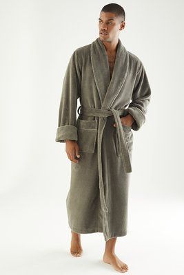 Халат чоловічий велюровий Nusa 7235 довгий Halat-M20-2xl фото
