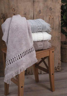 Набір рушників Pupilla Elmira 4в1 Sul-3109 фото