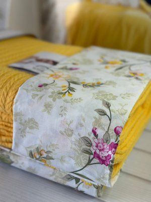 Sari Літній набір з Плед машинна в'язка Romeo home Туреччина Sul-6035 фото