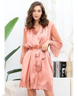 Женский халат Mia-Amore AURELIA 3893 Натуральный шелк Mia-Amore_3893_L/XL фото