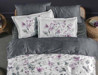 Комплект Premium satin LAPR-336 Delcina Grey LAPR-336-Delcina-Grey-Євро фото
