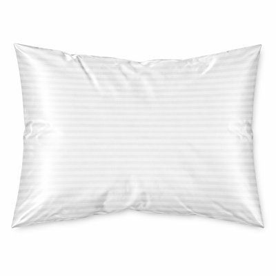 Наволочка 45x68 см микрофибра Страйп белая Love You loveyouhome_7595 фото