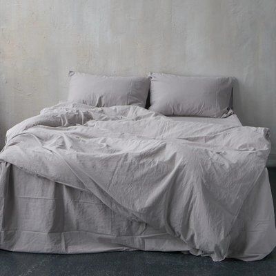 Комплект постільної білизни 200х220 LIMASSO OPAL GREY STANDART hr-ln800244 фото