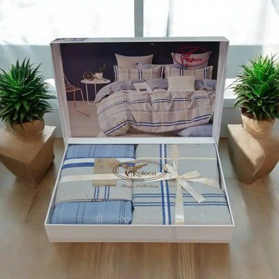 Постельное белье (200x220) Home Textile E-POM 858175 HTex858175 фото