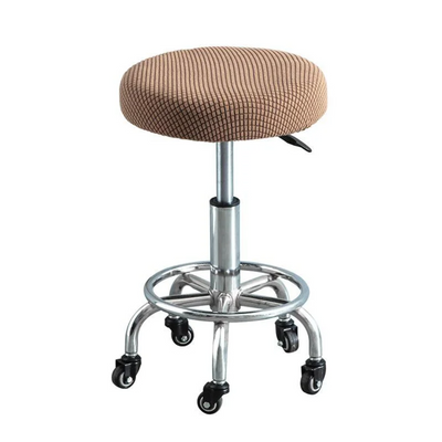 Круглый чехол на стул Diana Textile Round Chair &Oslash; 28-40 см al4512camel фото