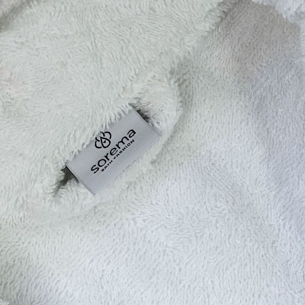 Банный махровый халат Sorema New Plus White Sorema-242537-20003 фото