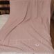 Махровое покрывало Koloco розовое d-c6230v-8 фото 4
