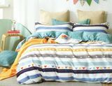 Набор постельного белья Y230-961 Сердечки голубое posmar78351 фото