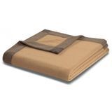 Вовняний плед Plaid Prado BIEDERLACK, Camel (бежевий), Полуторний, 150x200 см 797865 фото