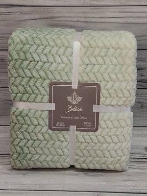 Плед Микрофибра Турция Belizza Kapadokya mint, Евро, 200х220 Sul-4158 фото