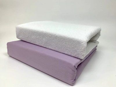 Комплект натяжний водонепроникний наматрацник Aress + сатинове простирадло 180х200 posmar81299 фото