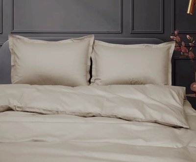 Комплект постільної білизни LUXURY LINENS Basic Line лате Двоспальні luli30006LL фото