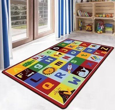 Коврик в детскую комнату безворсовый Homytex ABC HT-85681 фото